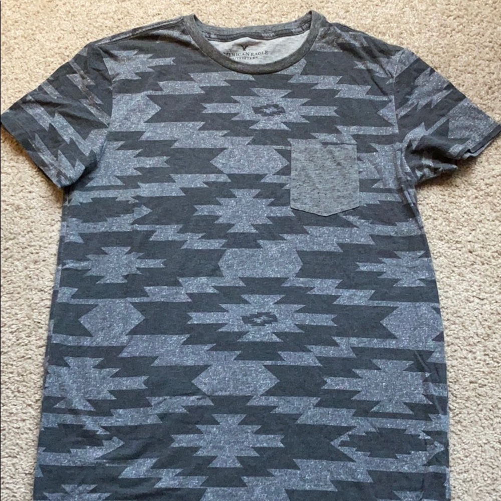 American Eagle Pattern T-Shirt
